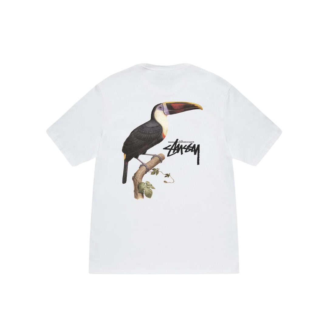 Stussy - Toucan Tee White