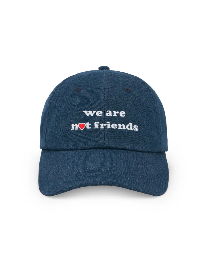 We Are Not Friends - Denim Love Hat