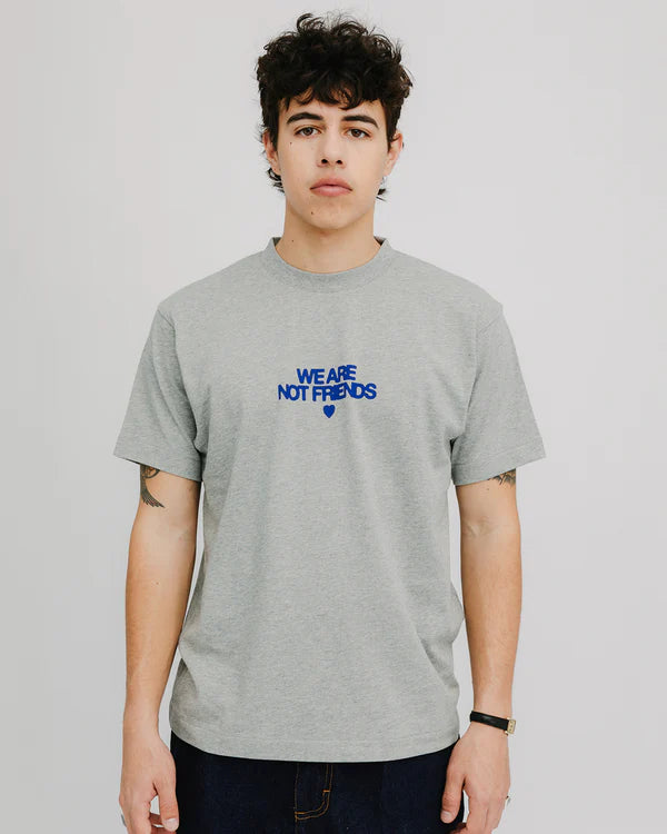 We Are Not Friends - Bold Grey Love T-Shirt