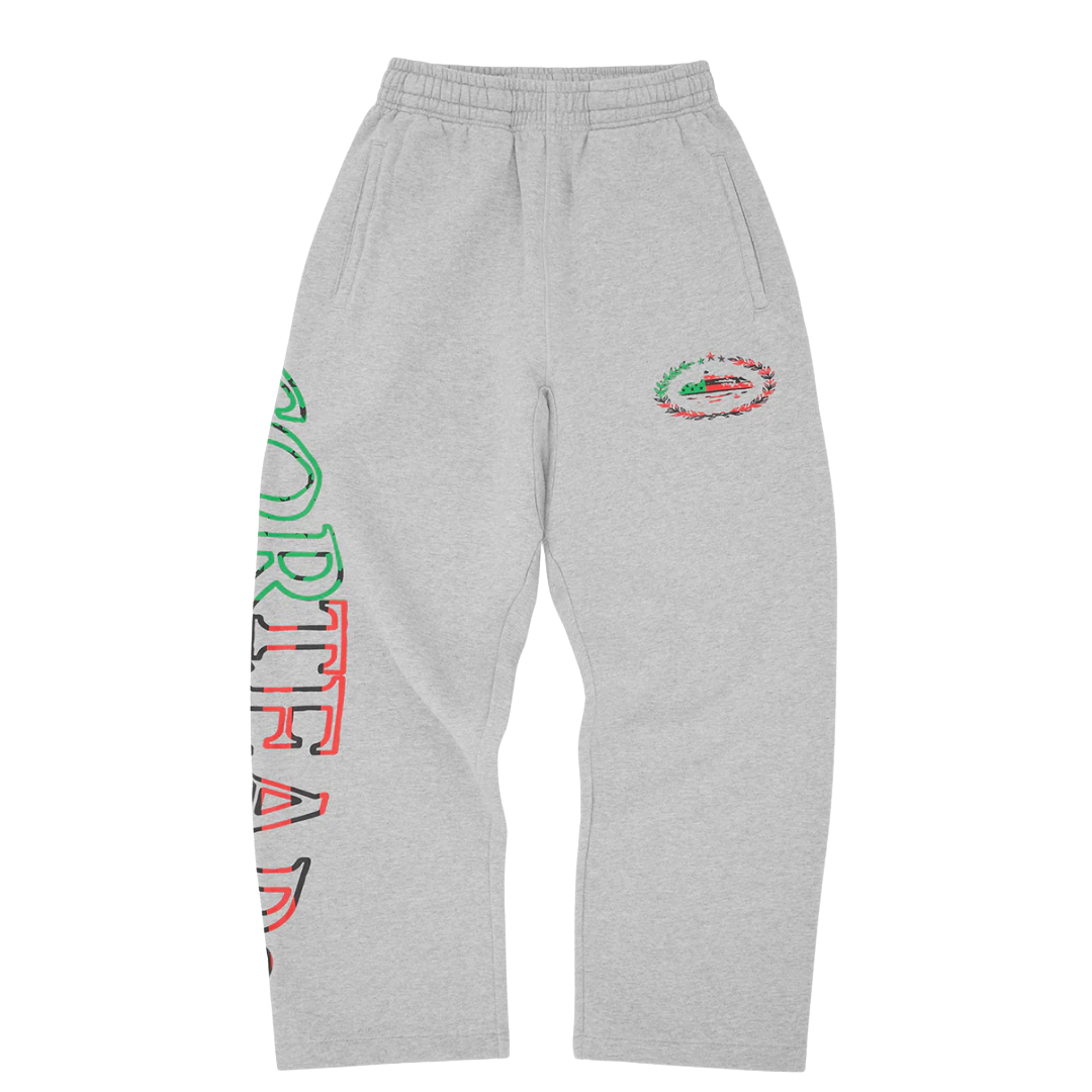 Corteiz x Denim Tears Cortears Royale Open Hem Sweatpant