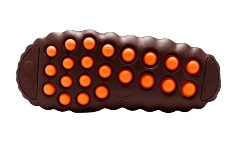 Nike Mind 001 Flyknit Slide Bronze Eclipse Total Orange