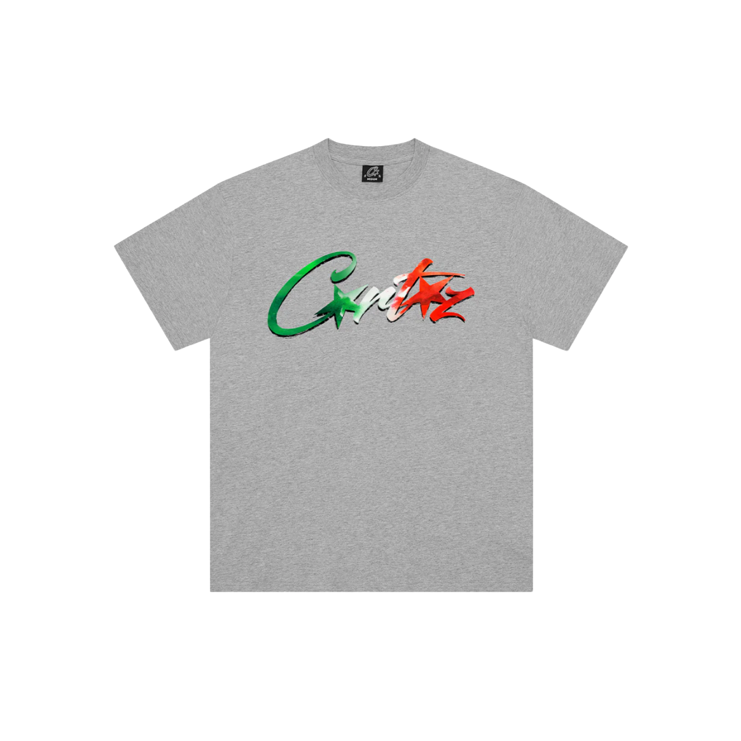 Corteiz Allstarz Tee Italia Grey