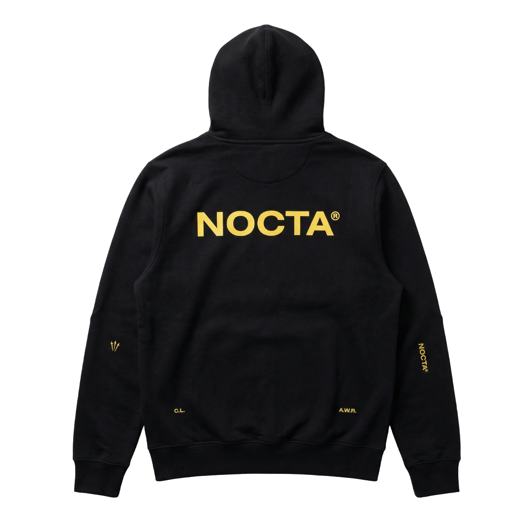 Nike x NOCTA Tech Fleece Hoodie Black Yellow