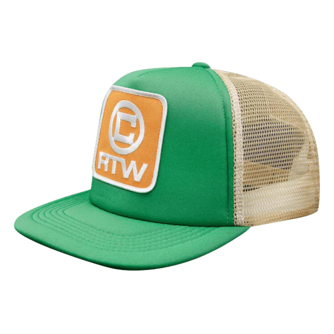 Corteiz Box Trucker Green
