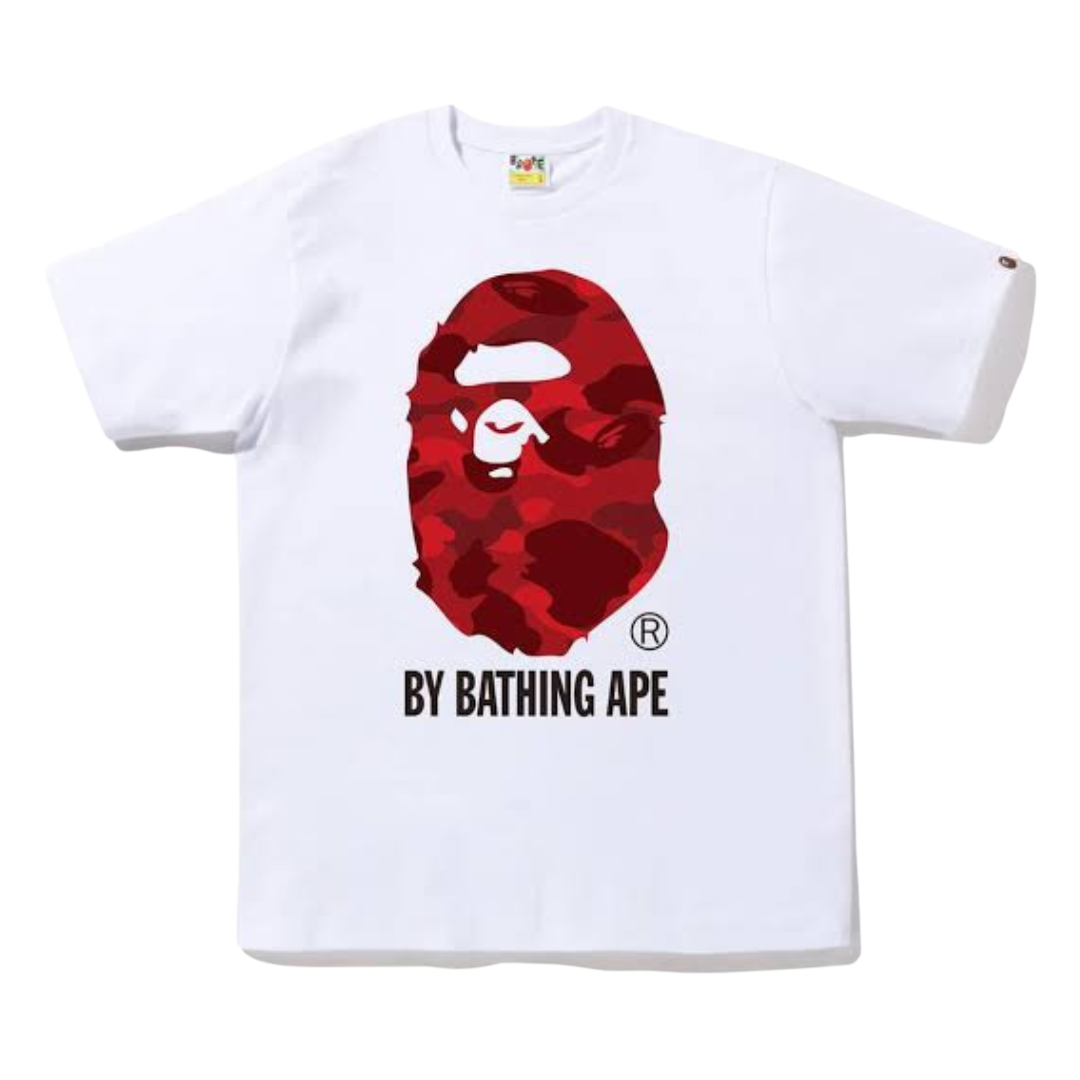 Bape Color Camo By Bathing Ape Tee (FW22) White/Red
