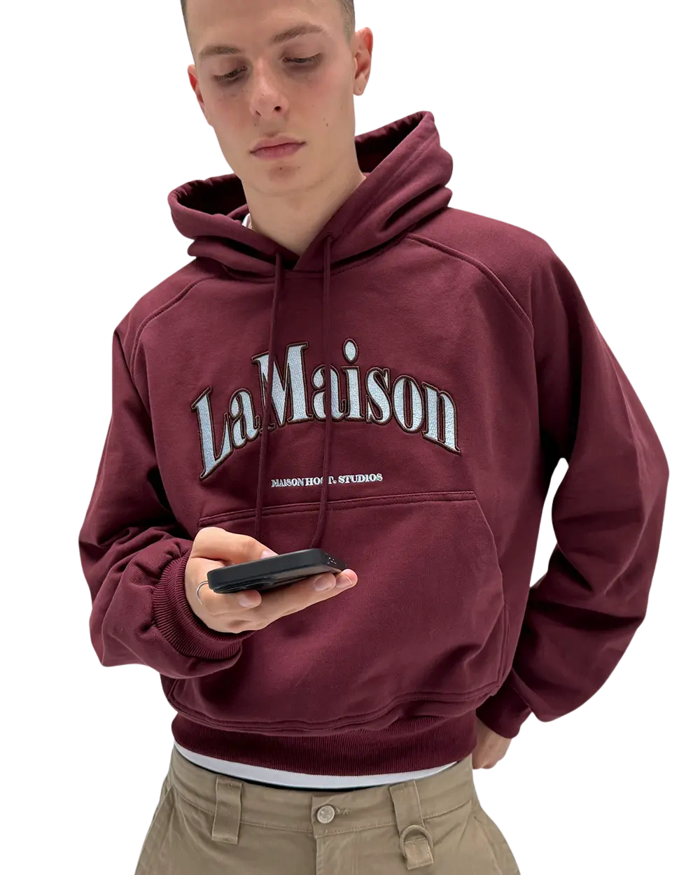 Host - Lamaison Burgundy Hoodie 2.0