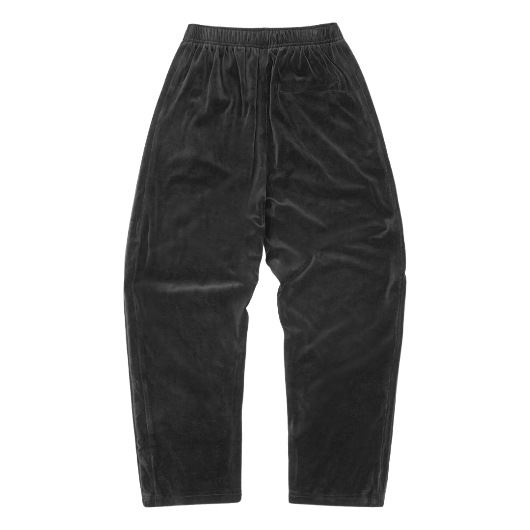 Corteiz VVS Velour Pants Triple Black