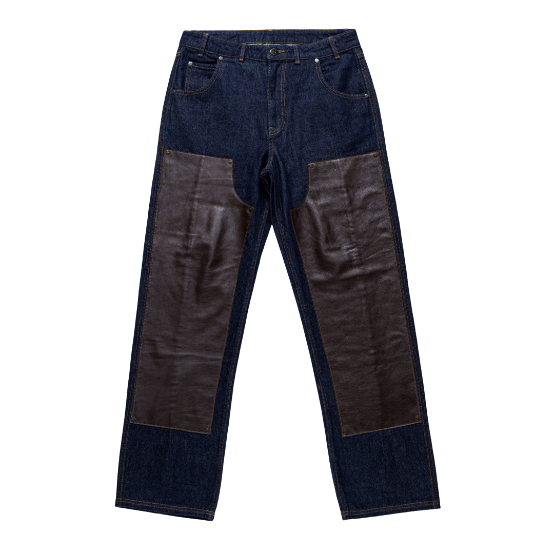LVGN - Double Knee Raw Jeans
