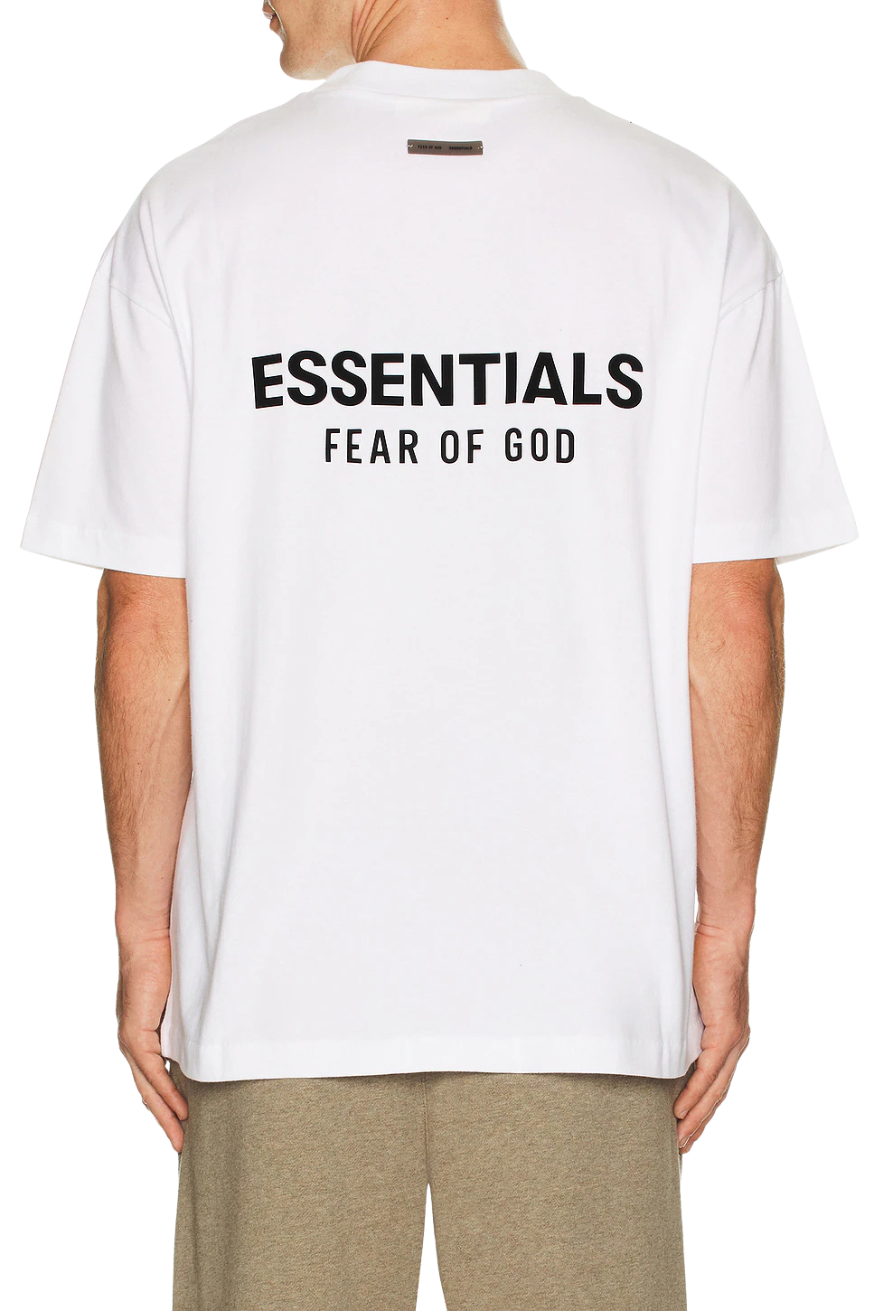 Fear of God Essentials Classic Short Sleeve Tee Bright White