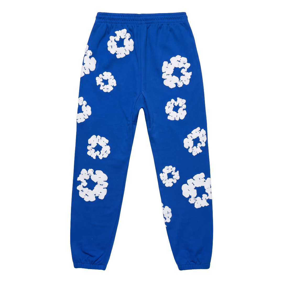 Denim Tears The Cotton Wreath Sweatpants Blue