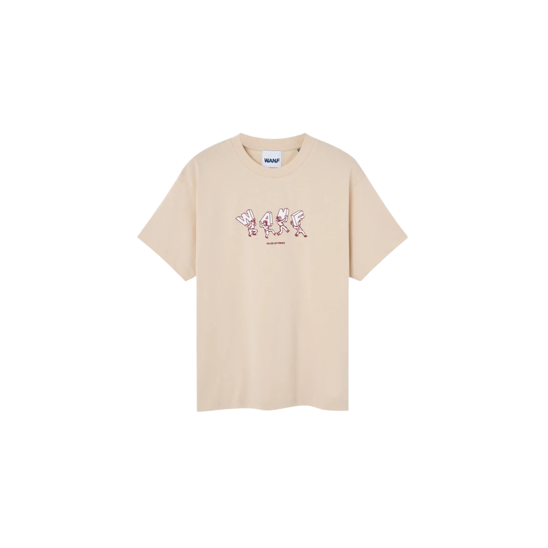 We Are Not Friends - Lettering WANF T-Shirt