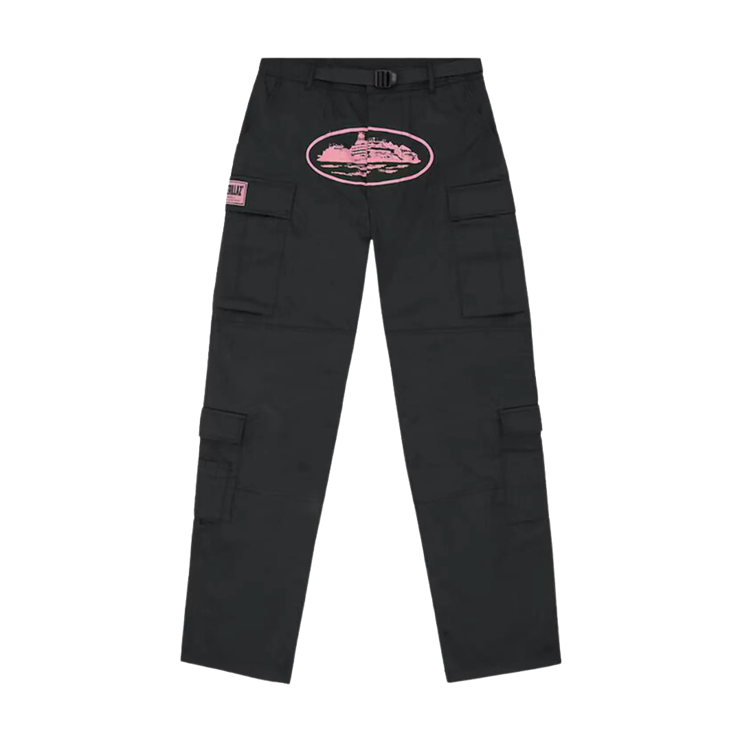 Corteiz Guerillaz Pant Black/Pink