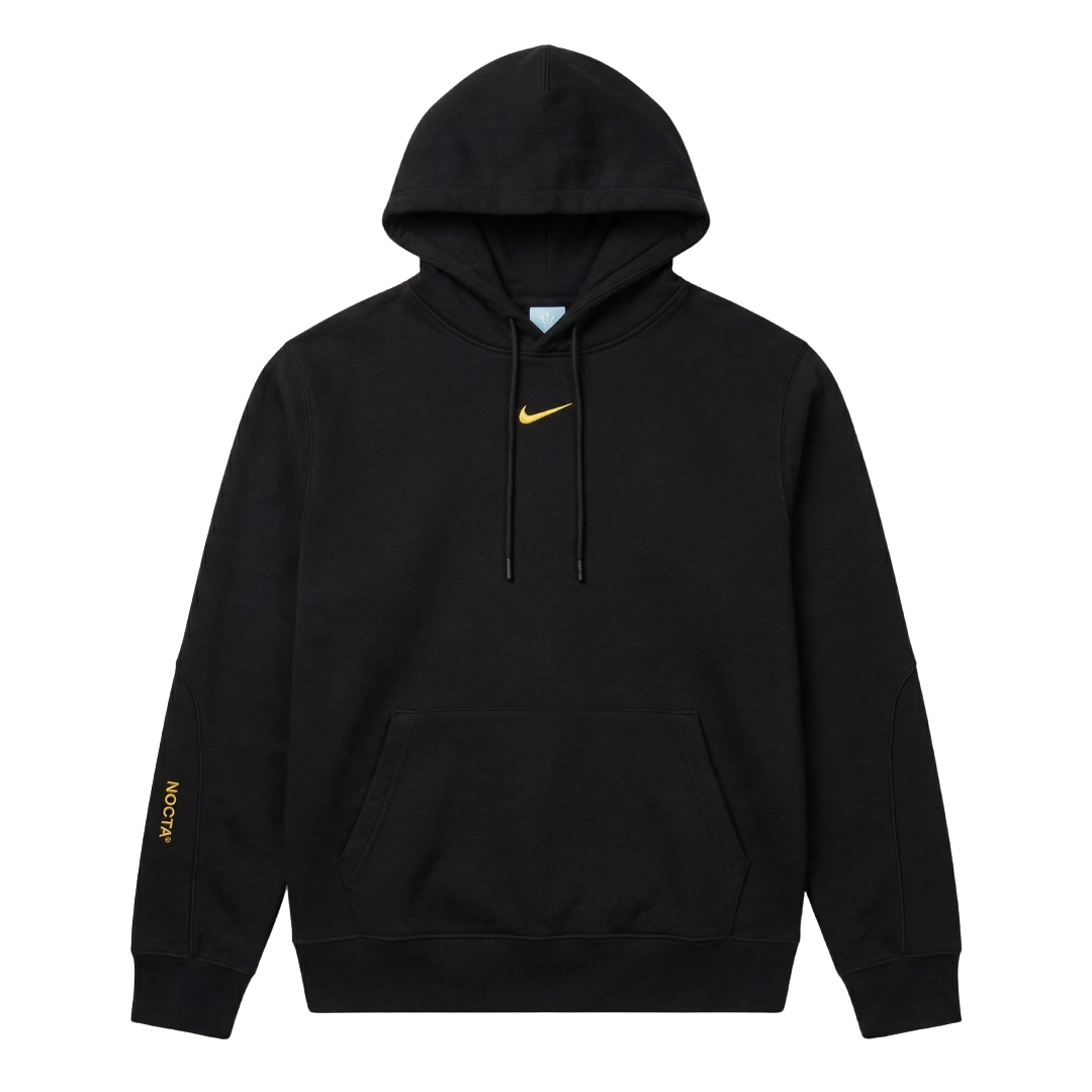 Nike x NOCTA Tech Fleece Hoodie Black Yellow