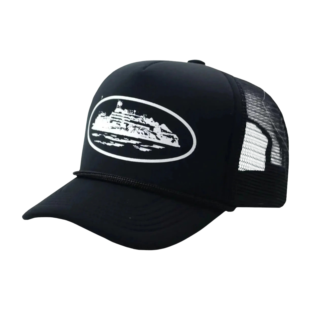 Corteiz Og Alcatraz Trucker Hat 21 Black