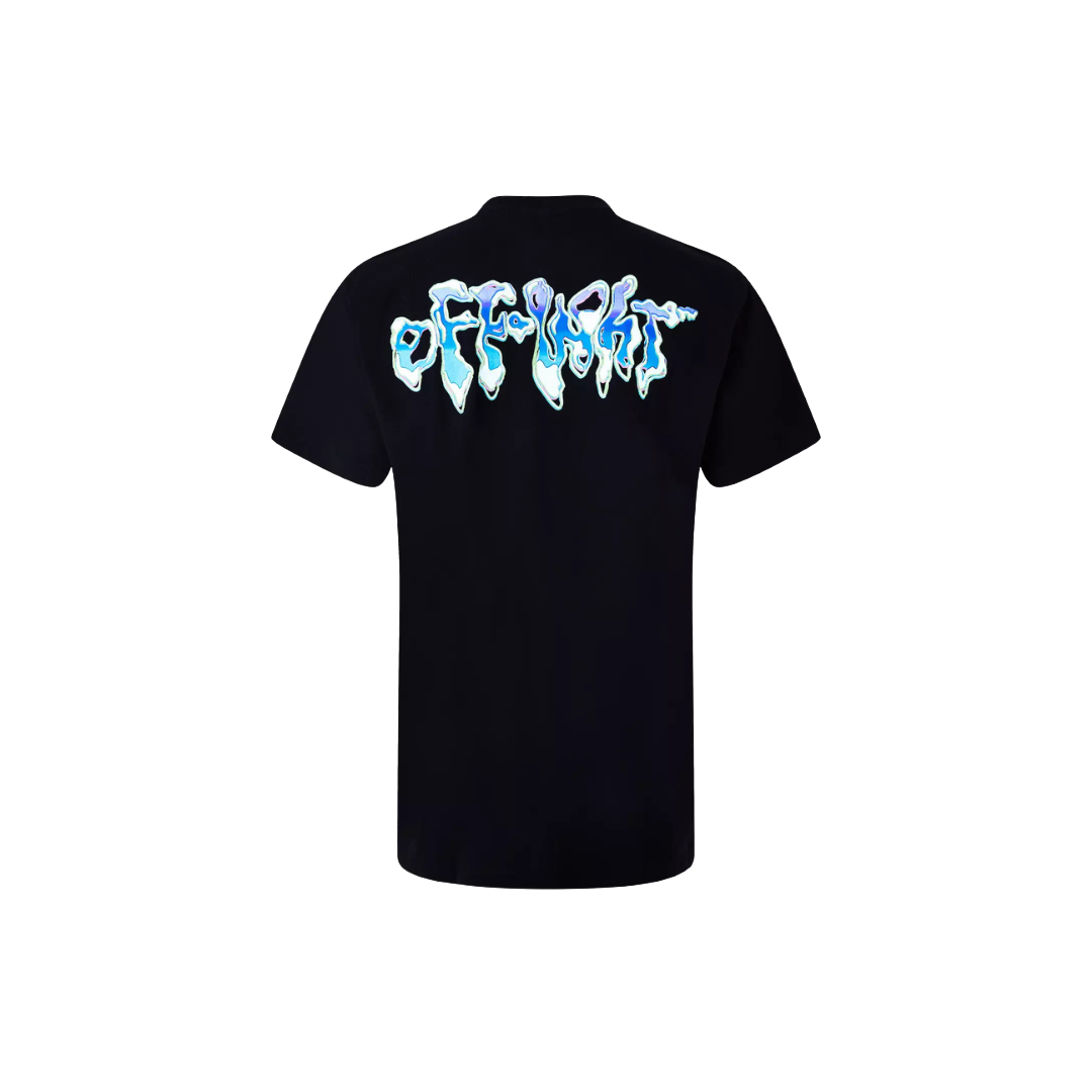 Off-White 90's Liquid Oversized T-Shirt Black