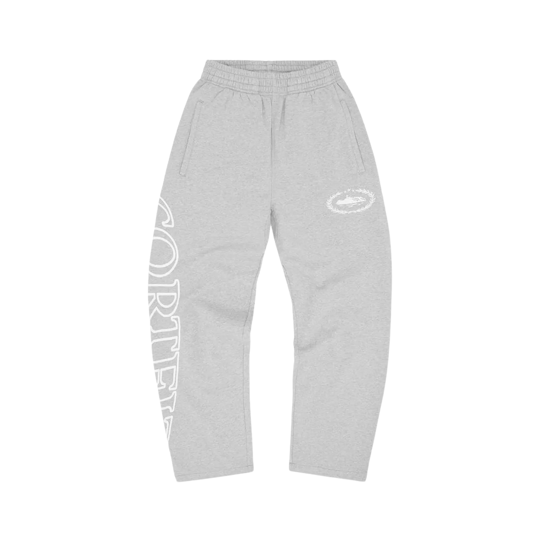 Corteiz Superior Royale Open Hem Pant Heather Grey