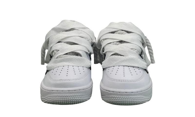 Air Force 1 Rope Laces Lanvin White