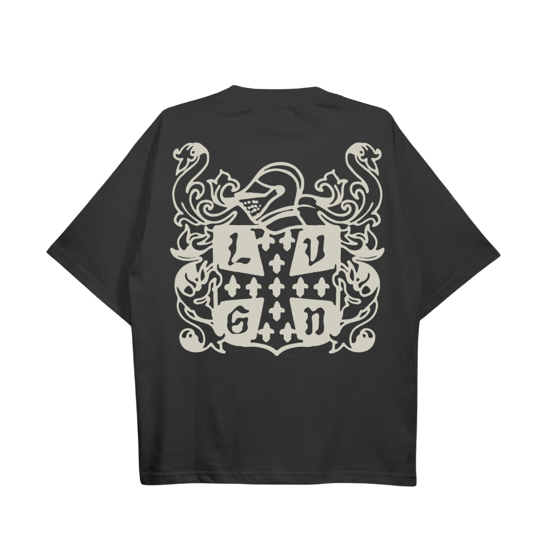 LVGN - Crest Tee Black