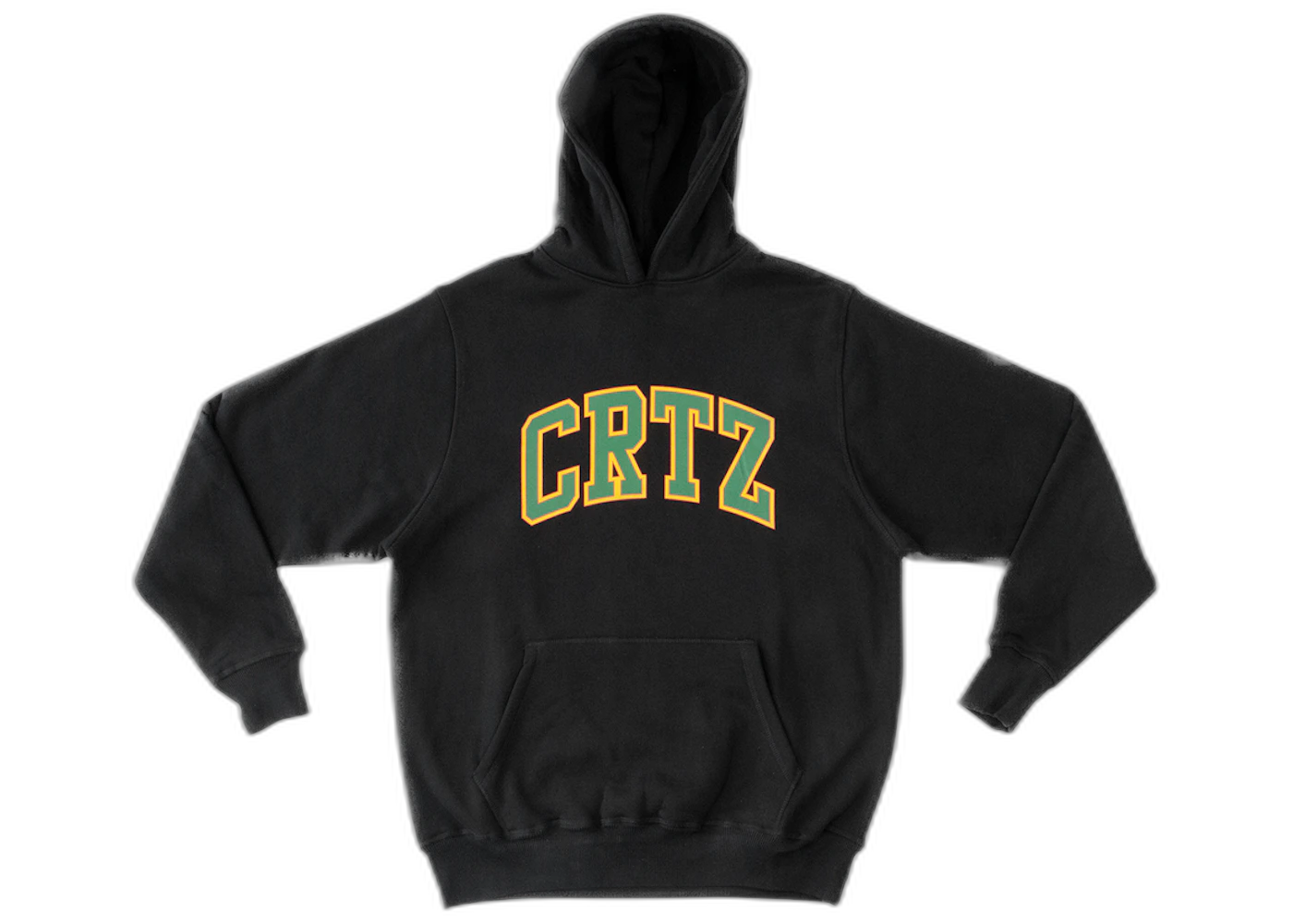Corteiz Crtz Dropout Hoodie Black/Green