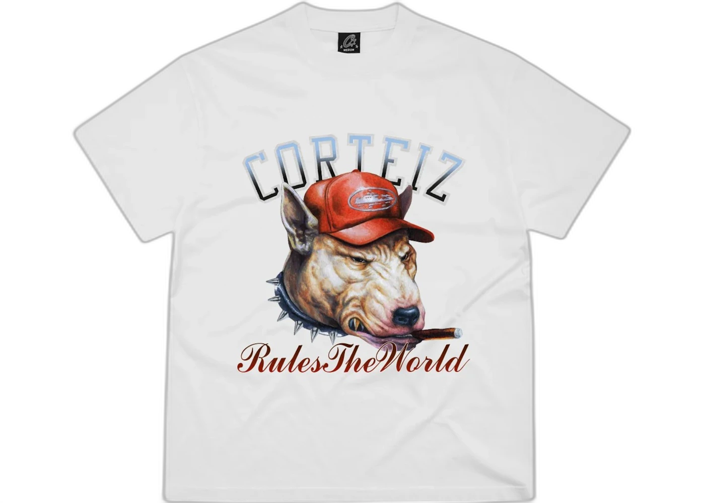 Corteiz Dog Pound Tee White
