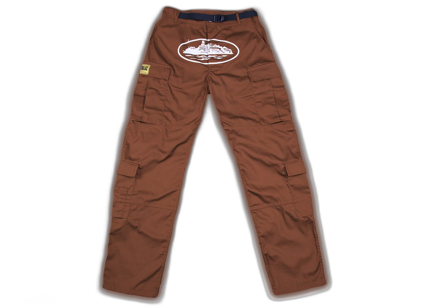 Corteiz Guerillaz Cargo Pants Brown
