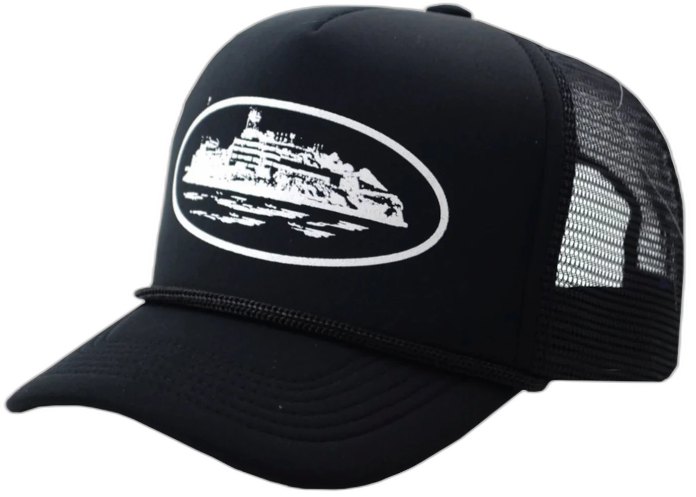 Corteiz Og Alcatraz Trucker Hat 21 Black