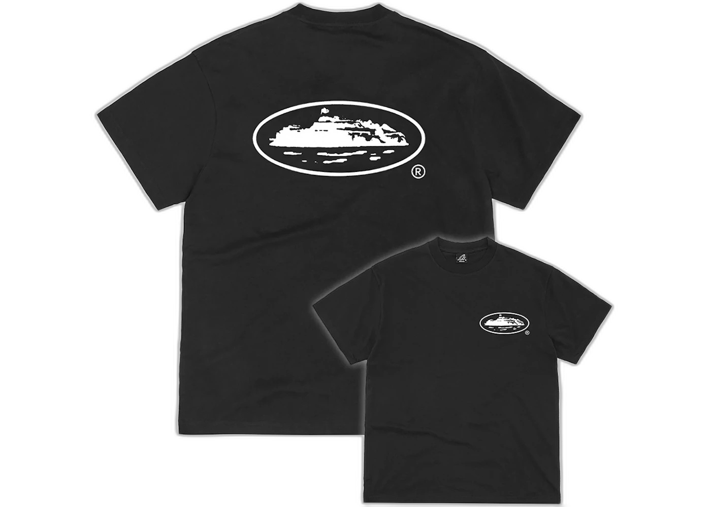 Corteiz Og Island Tee - Black