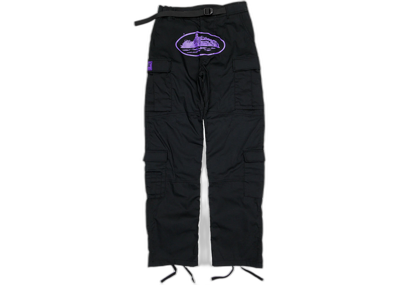Corteiz Purp Guerillaz Cargos Black/Purple