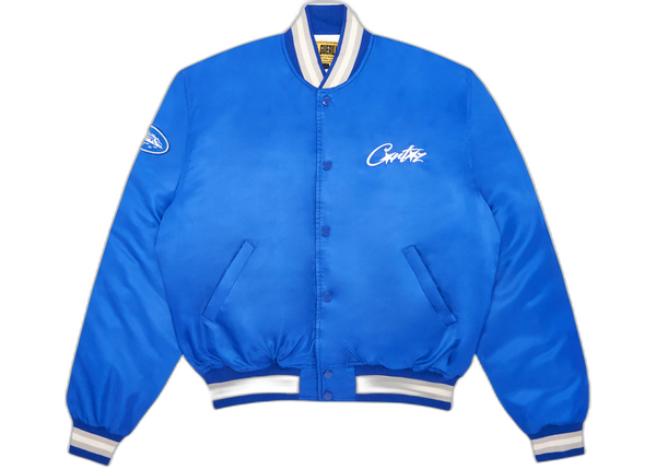 Corteiz Stadium Jacket バーシティジャケット (S) Corteiz Stadium Jacket Blue