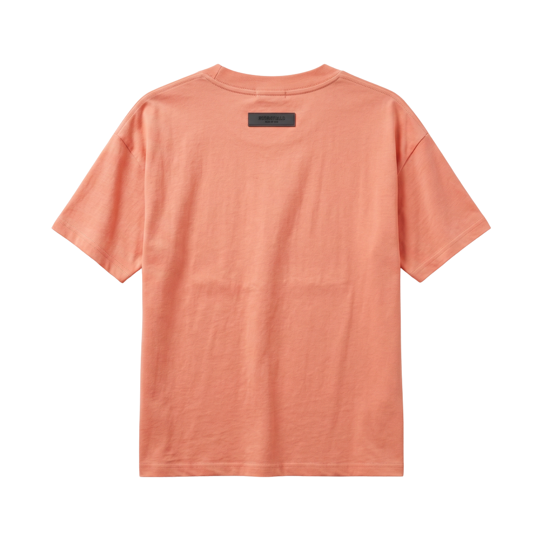 Essentials Short-Sleeve Tee Coral