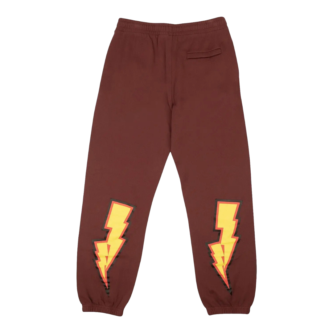 Off White - Thunder Stable Slim Sweatpant 'Barolo/Yellow'