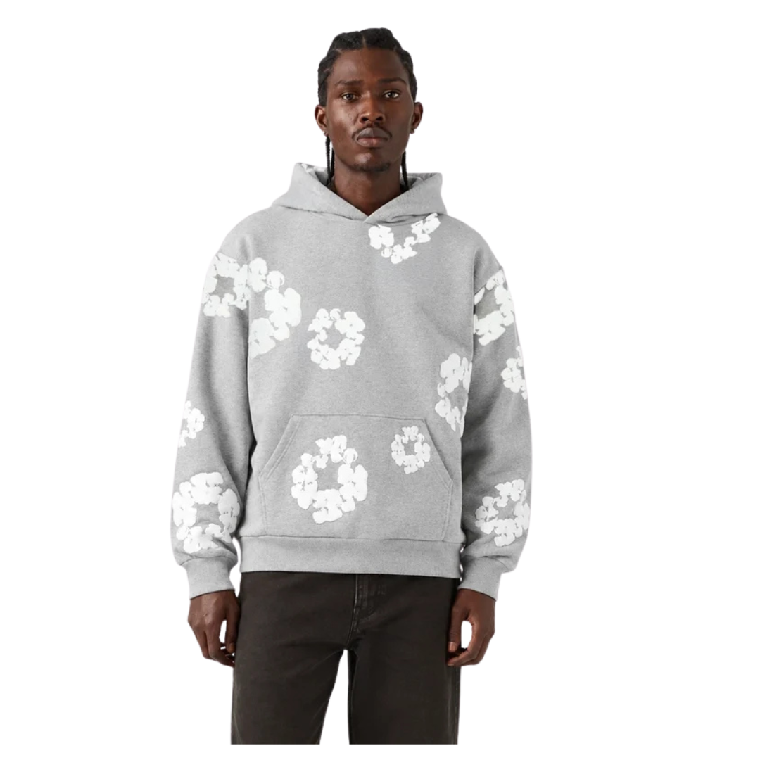 Denim Tears The Cotton Wreath Sweatshirt Grey