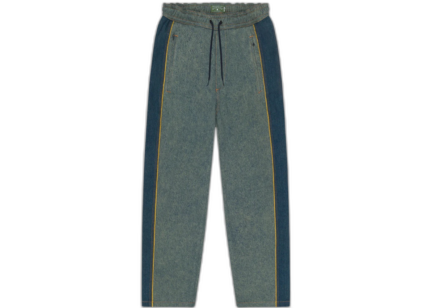 Denim Tears Cotton Fleur De-Lis Denim Track Pants Multicolor