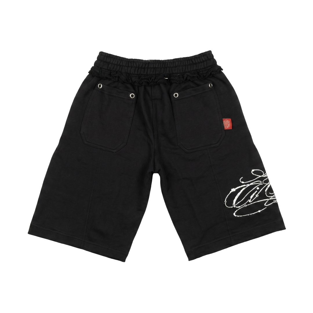 Ci Concept – Classic Letters Sweatshorts Black