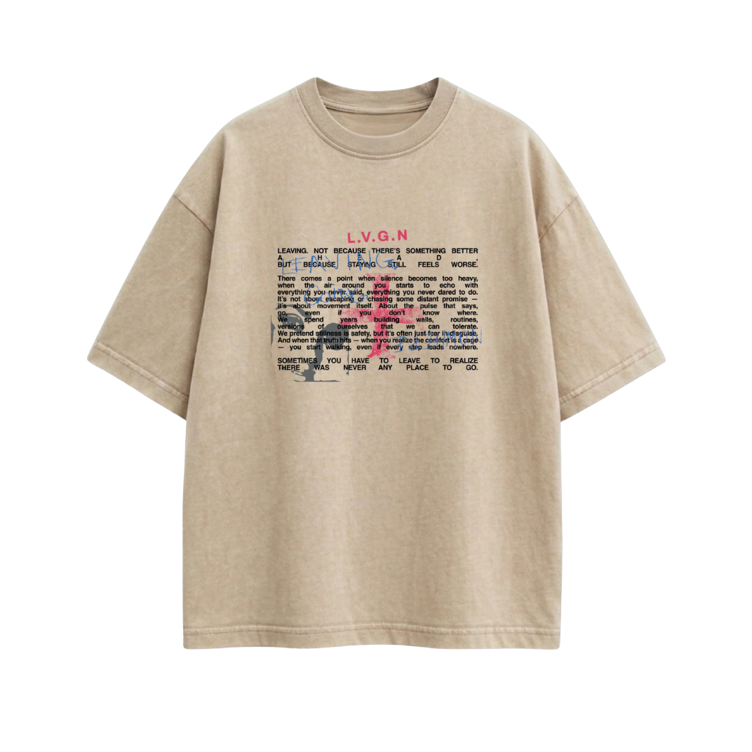 LVGN - Scripture Tee Beige