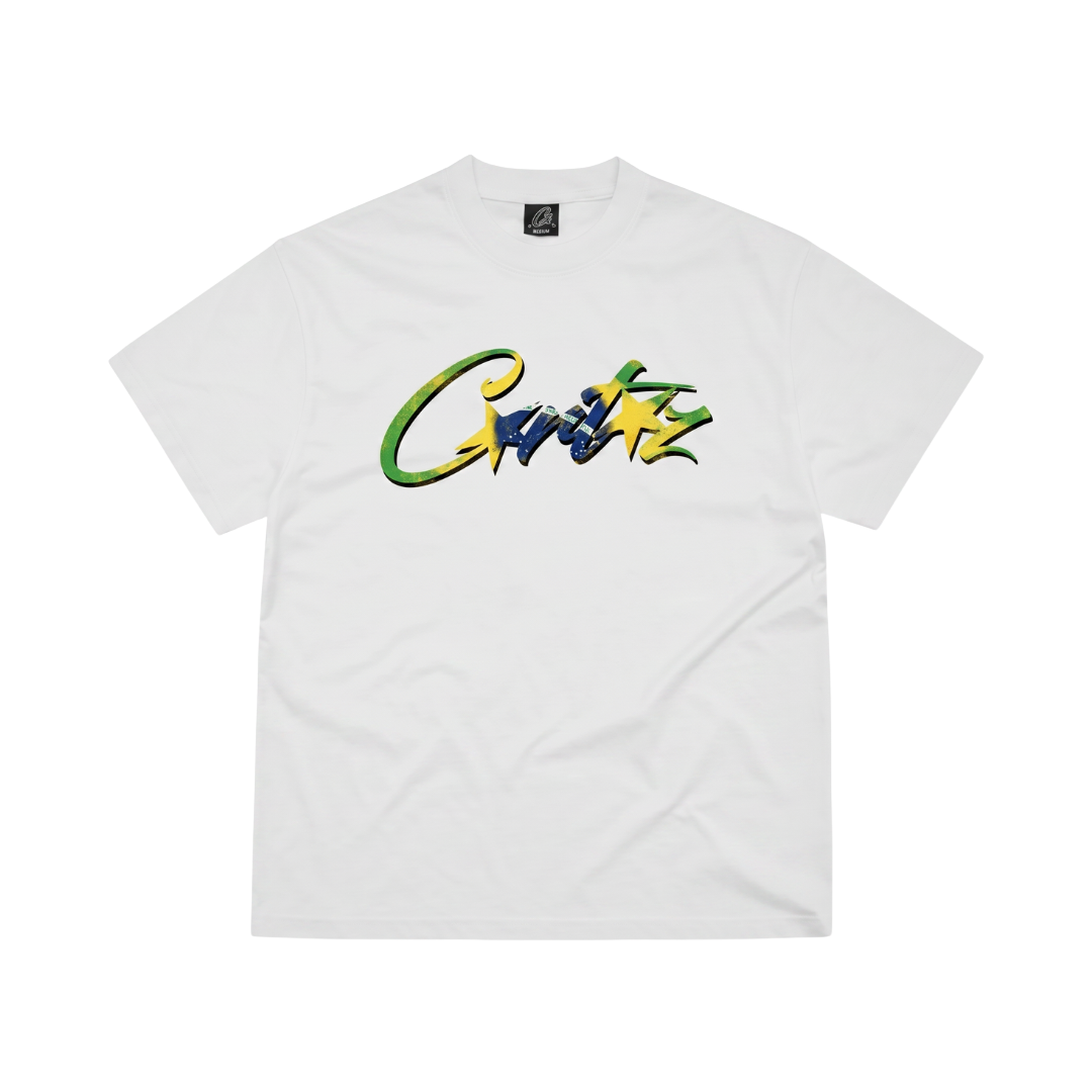 Corteiz Brasil Tee White