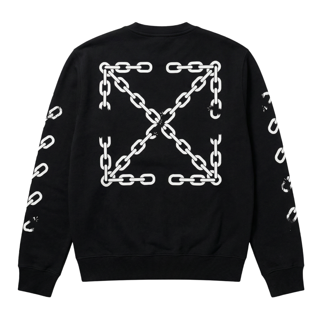 Off White - Chain ARR Slim Crewneck