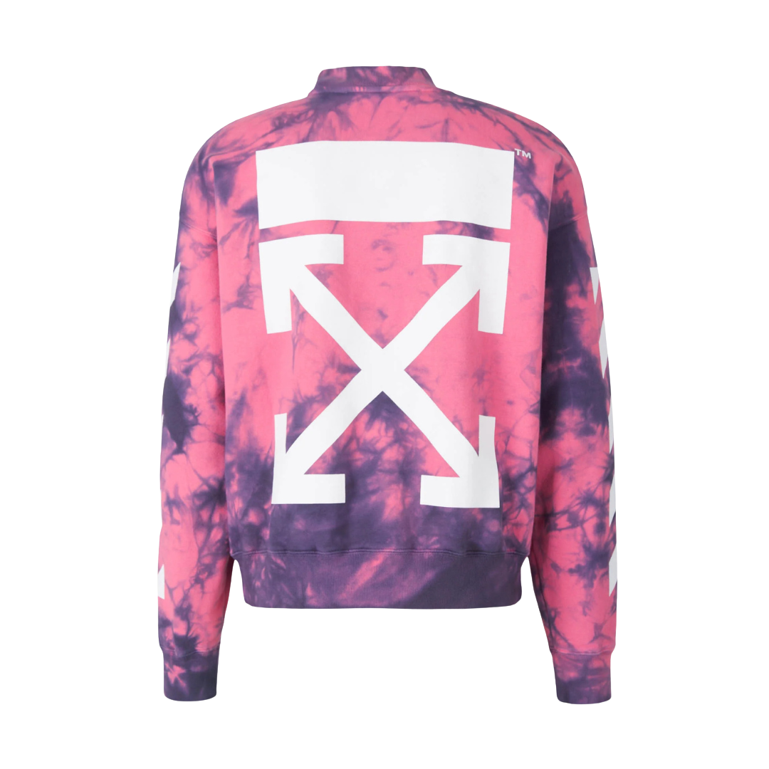 Off White - Diag Tie Dye Sweatshirt