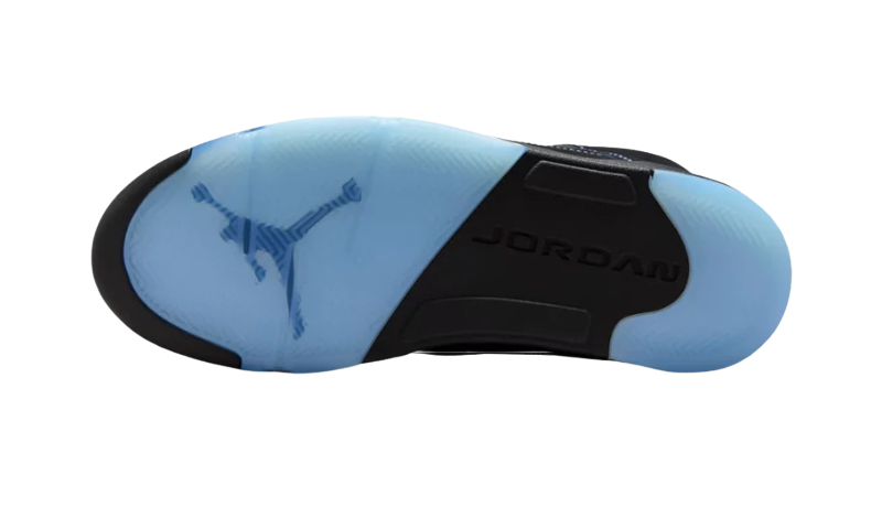 Air Jordan 5 Black University Blue
