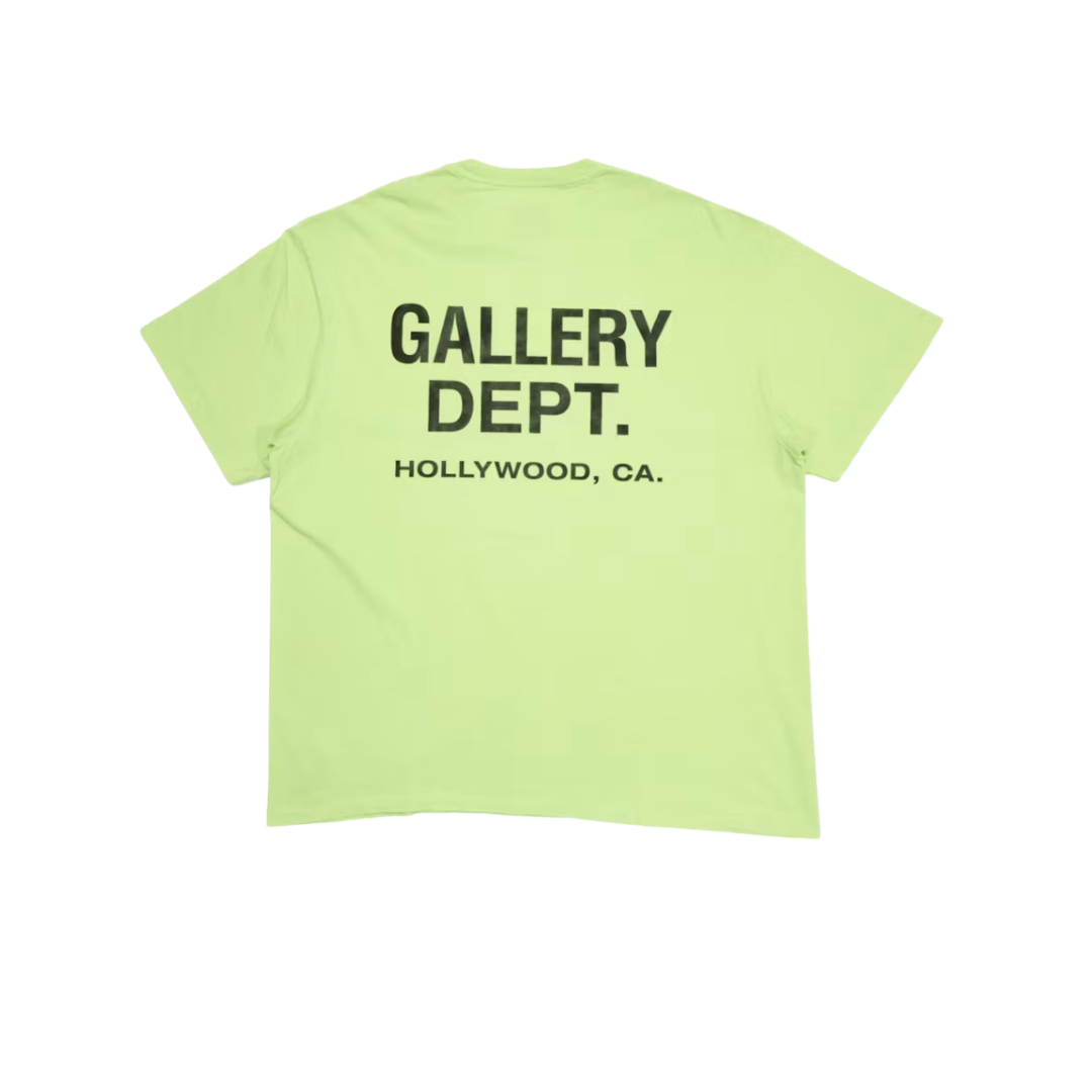 Gallery Dept. Souvenir T-Shirt Lime Green