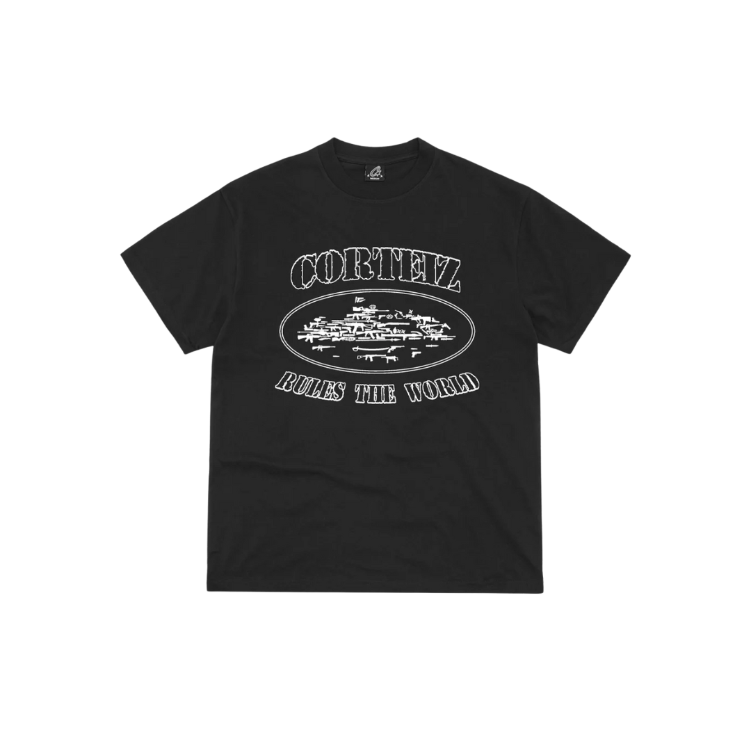 Corteiz Og Artillery Tee Black