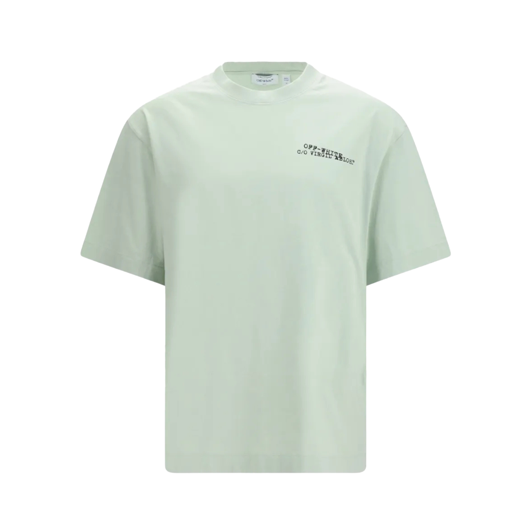 Off White - Arrow Skate Green T-Shirt