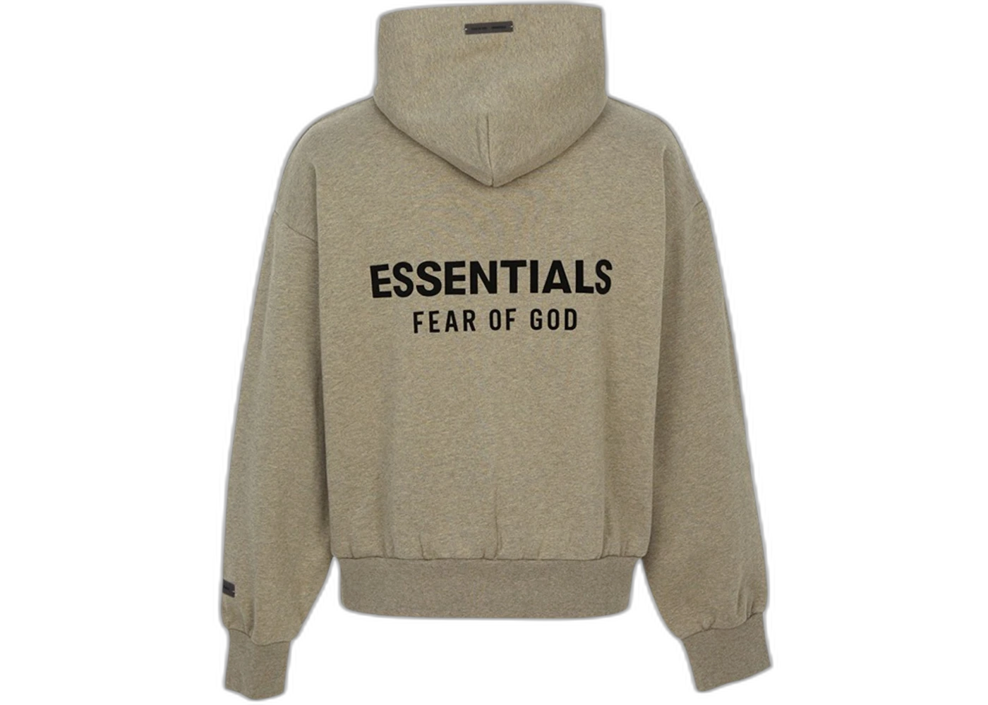 Fear of God Essentials Classic Fit Fleece Hoodie Homestead Heather