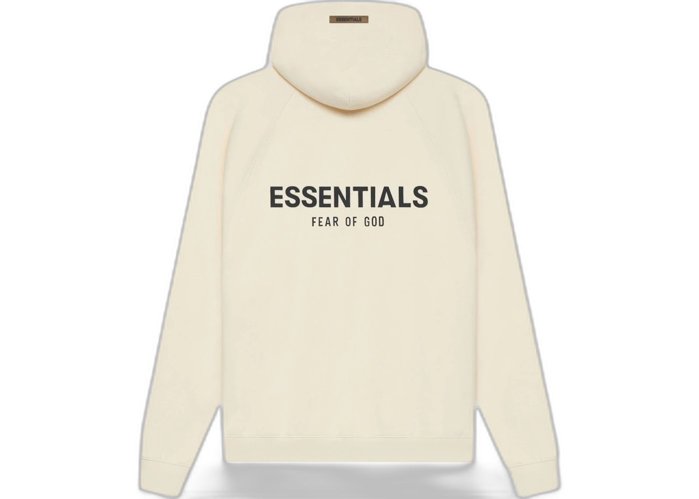 Fear Of God Essentials Pull Over Hoodie SS21 Cream Buttercream