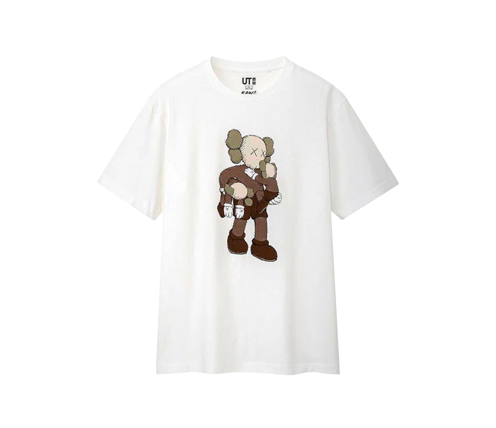KAWS x Uniqlo Clean Slate Tee White