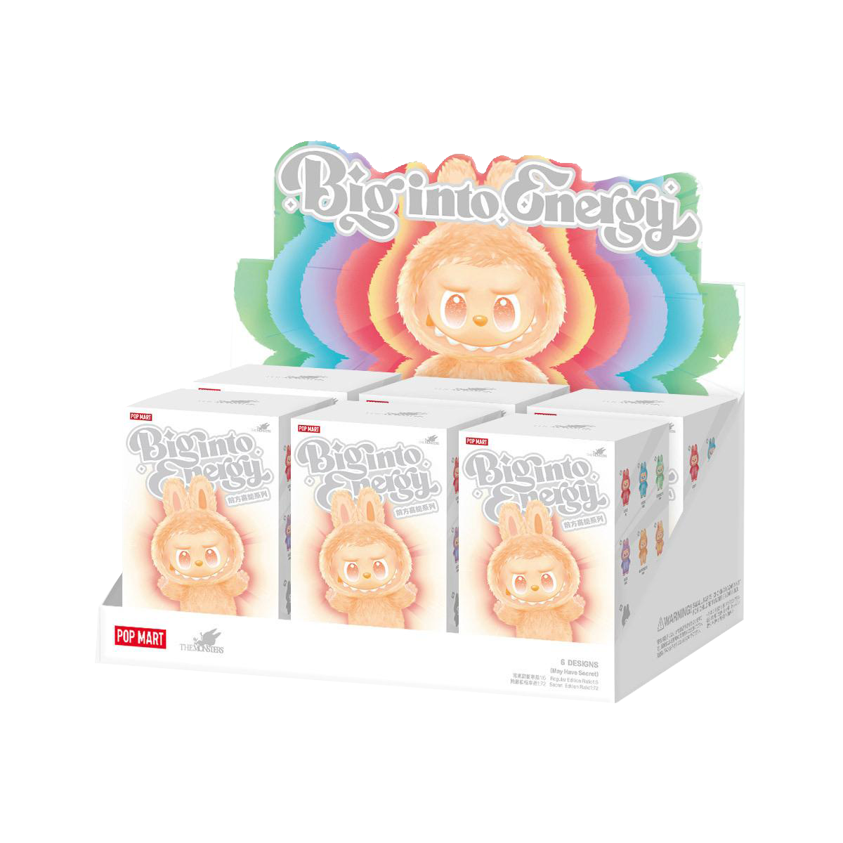 Pop Mart Labubu The Monsters Big into Energy Series
