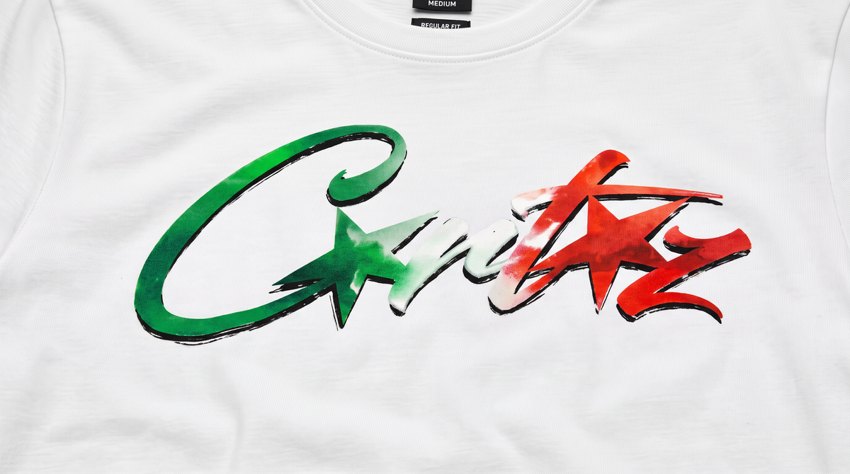 Corteiz Allstarz Tee Italia White