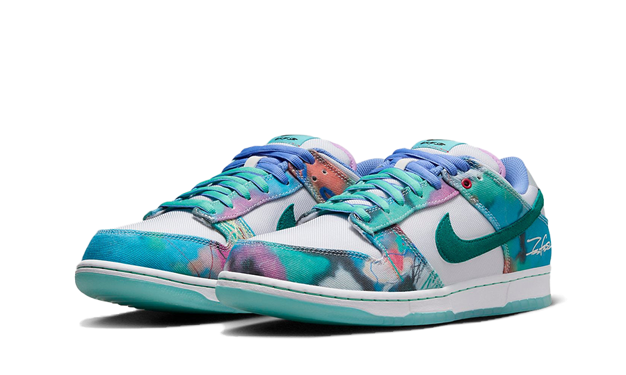 Nike Sb Dunk Low Futura Laboratories Bleached Aqua