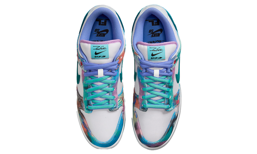 Nike Sb Dunk Low Futura Laboratories Bleached Aqua