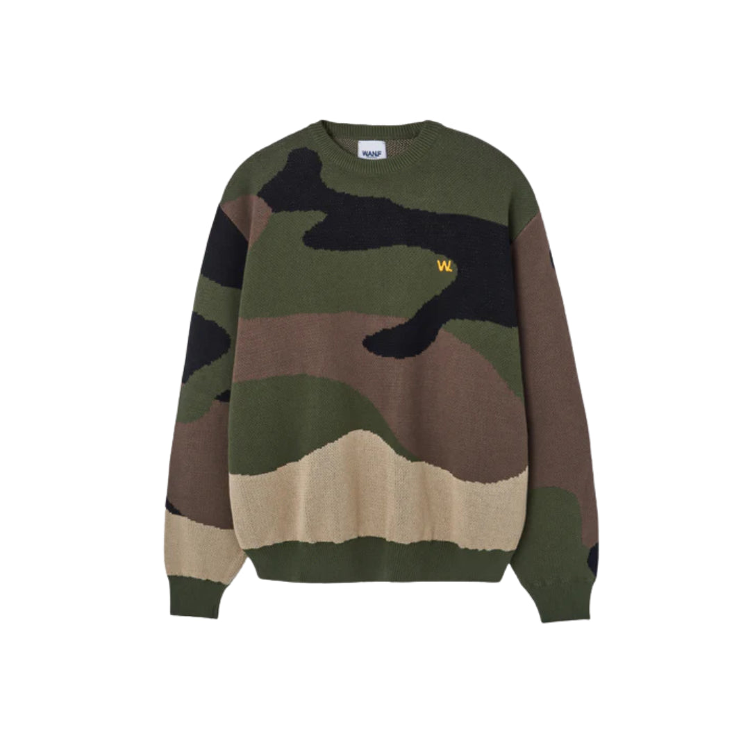 We Are Not Friends - Camo Sato Sweater